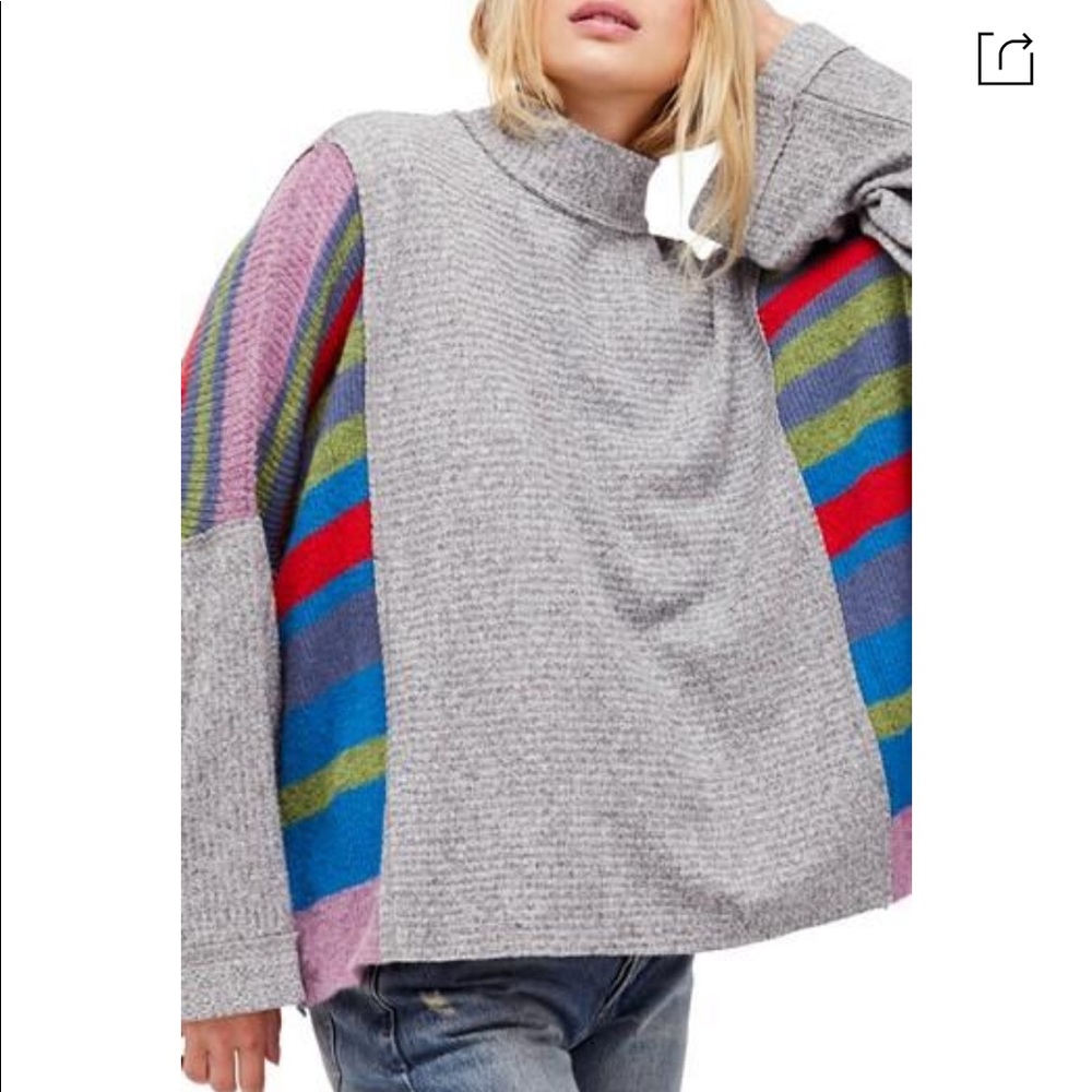 Free People Susie Swit Bell Sleeve Sweater